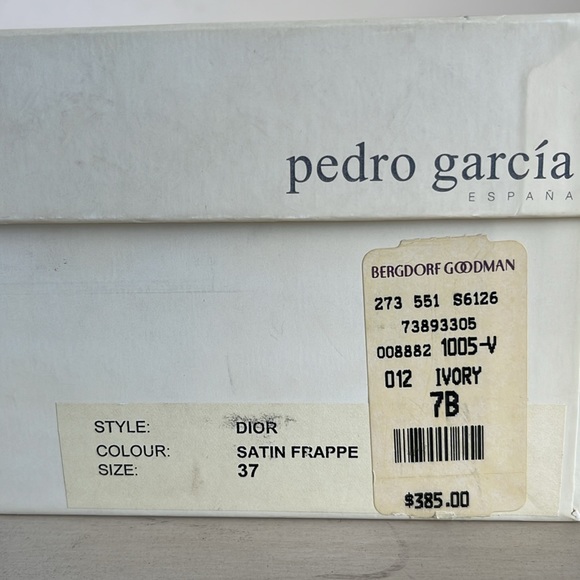 OPEN TOE SATIN PUMP - Picture 9 of 10